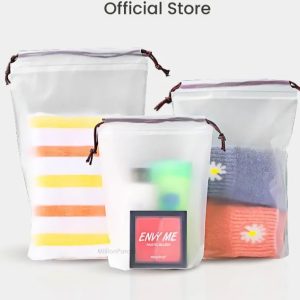 Transparent Drawstring Pouch